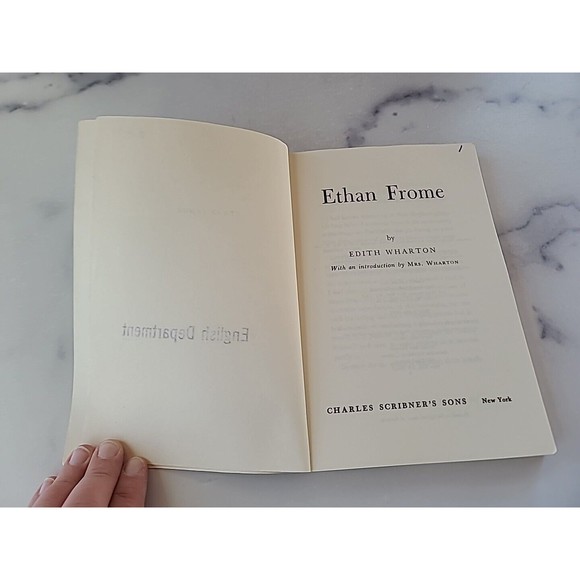 ethan frome by edith wharton Paperback - Picture 3 of 10